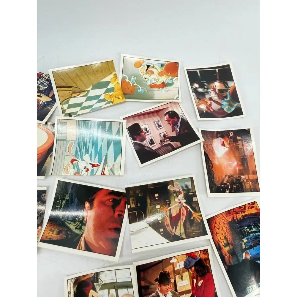 Vintage Who Framed Roger Rabbit Panini Sticker Card Lot 83 Disney 1988